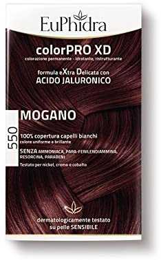 Euphidra AB Colorazione Permanente Mogano 550 - 3 Pezzi Euphidra AB Colorazione Permanente Mogano 550 - 3 Pezzi