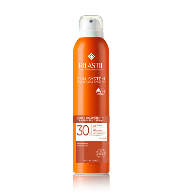 Rilastil Sun System Spray Trasparente SPF30 200ml Rilastil Sun System Spray Trasparente SPF30 200ml