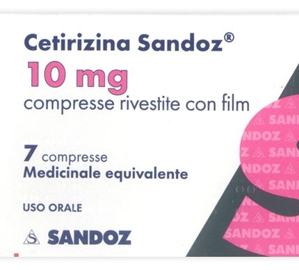 CETIRIZINA SANDOZ 7 COMPRESSE RIVESTITE 10MG