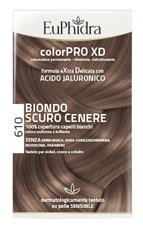 euphidra-colorpro-xd610-biondo-scuro Euphidra ColorPro XD610 Biondo Scuro Colorazione Permanente - immagine 1